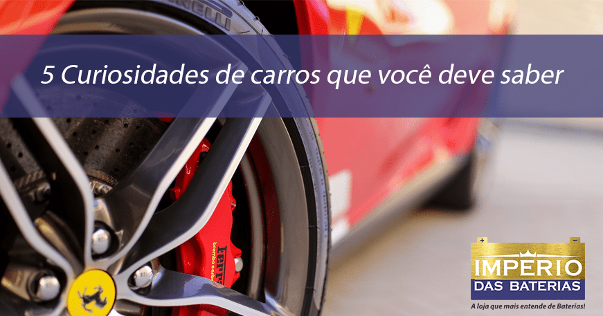 5 curiosidades sobre carros de competição que você precisa conhecer