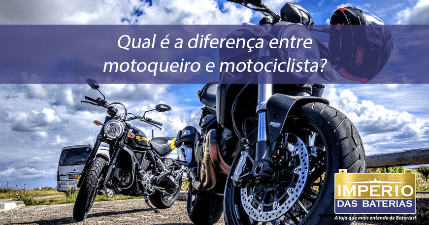 Motoqueiro ou motociclista ?